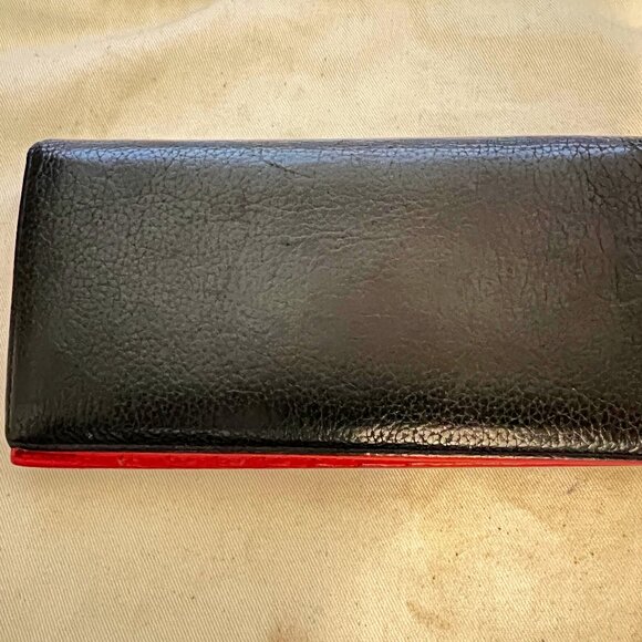 $1699 Authentic CHRISTIAN LOUBOUTIN Paris Made in ITALY Panettone Spike Wallet - Picture 5 of 12